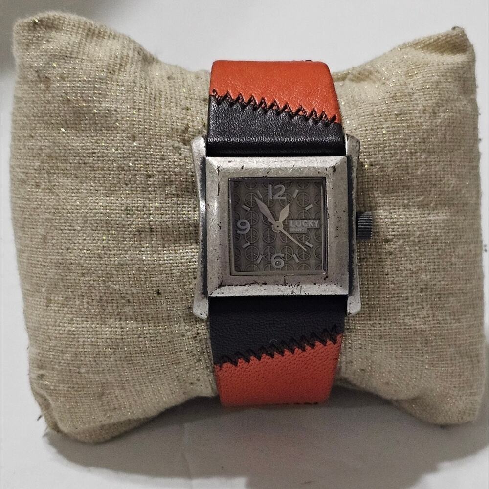 Lucky brand Vintage‎ Patchwork Leather Watch